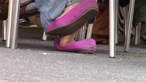 Share this movie link to your friends. #09 Pink Flats And Nylons | CC-FEET.COM