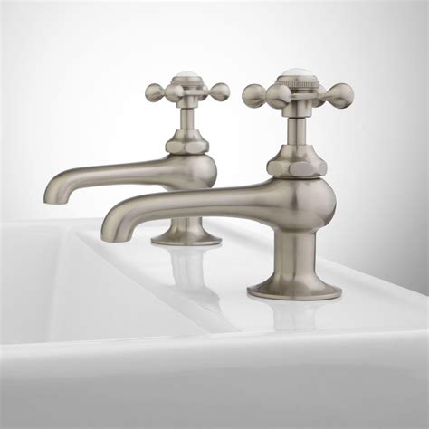 Old style single tap basin faucets. Vintage Reproduction Bathroom Faucets