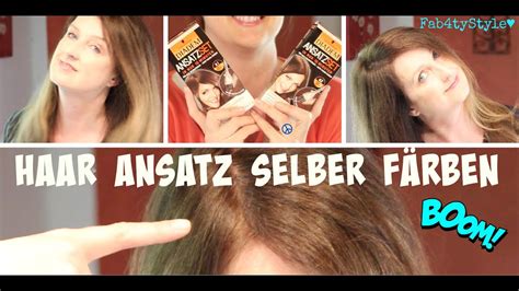 Warum sollte ich meine haare färben? Haare selber färben I Ansatz bei Ombre I Schwarzkopf ...