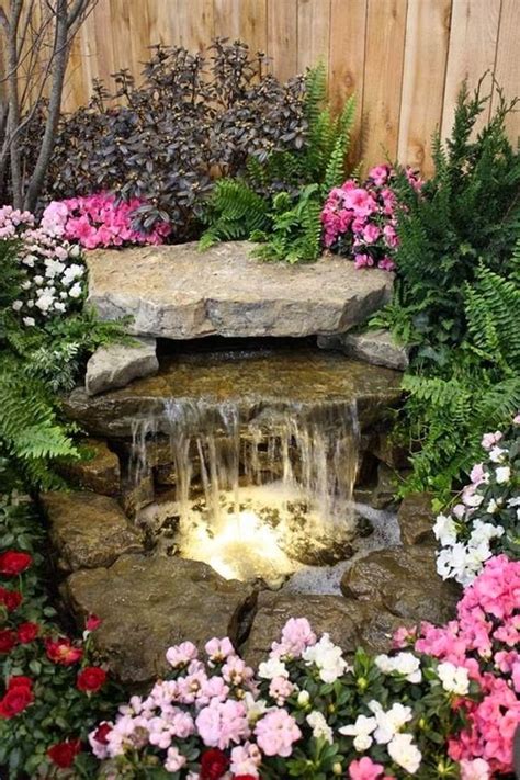 We have lots of landscaping water features are a beautiful addition to any front yard landscaping or backyard design. Backyard Waterfalls and Ponds To Beautify Your Outdoor Decor