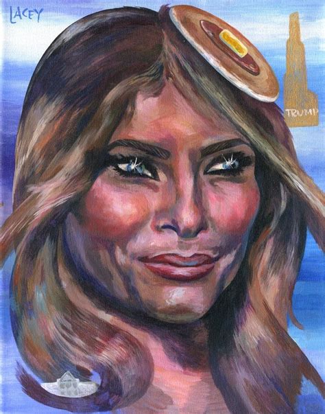 Maybe you would like to learn more about one of these? It's "art" Melania Trump Official White House Pancake ...