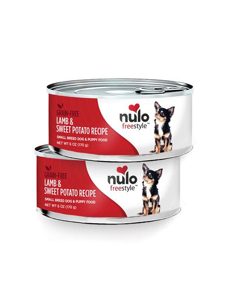 Diet is just as important for your canine companion as it is for you. Nulo Freestyle Small Breed Lamb & Sweet Potato Wet Dog ...