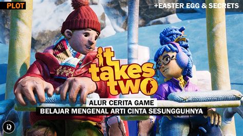 Apa itu plot ?, plot pada dasarnya merupakan suatu alur cerita atau jalan cerita yang digambarkan didalam novel, film maupun anime dan manga. Seluruh Alur Cerita Game IT TAKES TWO - Plot It Takes Two ...