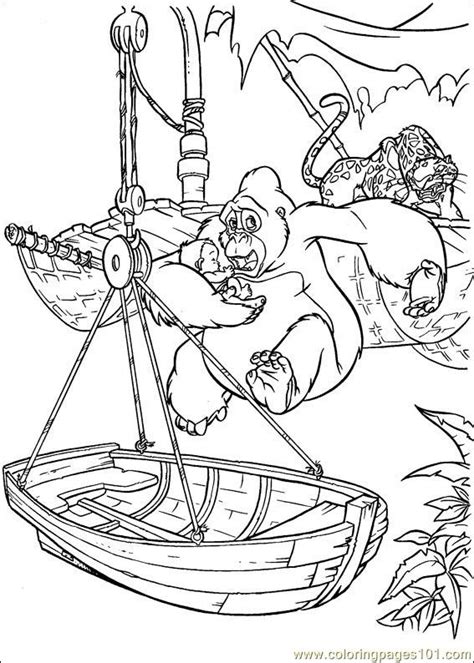 Get free printable coloring pages for kids. Tarzan 20 Coloring Page - Free Tarzan Coloring Pages ...