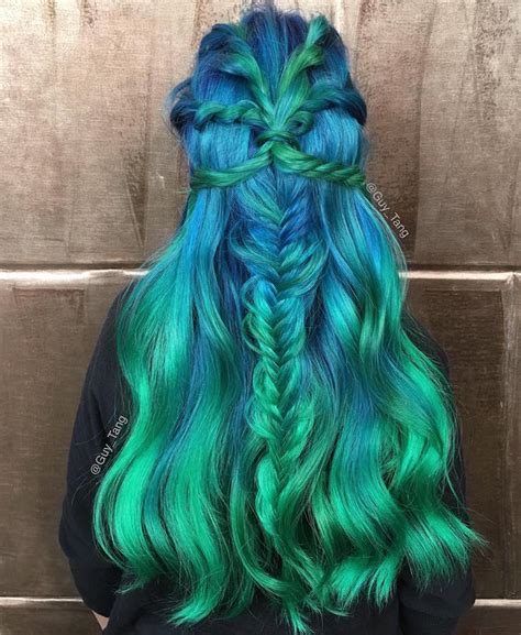 Check out our green blue hair selection for the very best in unique or custom, handmade pieces from our shops. "Mermaid Hair" Trend Has Women Dyeing Hair Into Sea ...