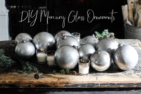 Maybe you would like to learn more about one of these? DIY Vintage Mercury Glass Inspired Ornaments - The Wicker House