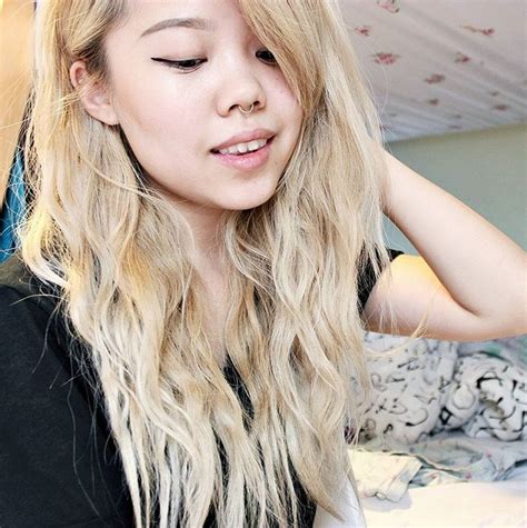If you have virgin hair: Blonde Hair For Asian Skin Tones | POPSUGAR Beauty Australia