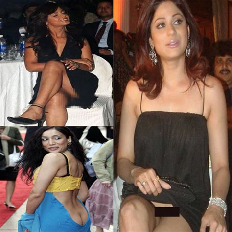 One wrong sitting posture and you are captured with your inner. Hot Bollywood heroines with wardrobe malfunction | ifairer