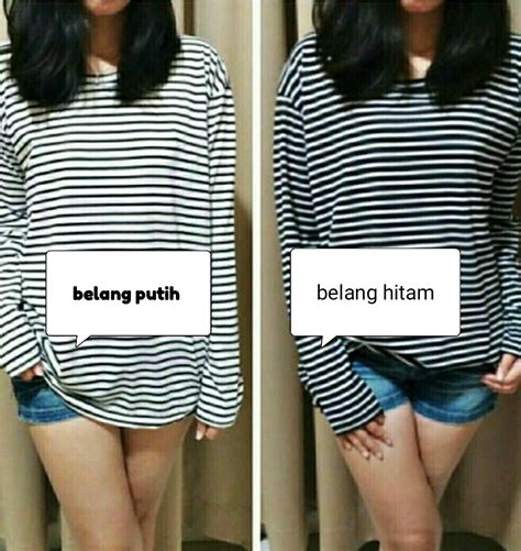 Maybe you would like to learn more about one of these? Warna Jilbab Yang Cocok Untuk Baju Belang Hitam Putih ...