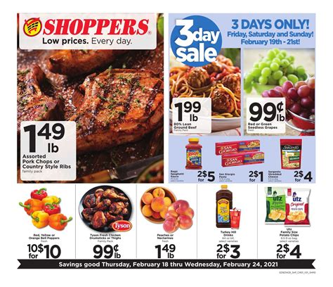 Current shoppers food weekly ad circular and flyer sales. Shoppers Food Weekly Ad Flyer February 18 to February 24, 2021