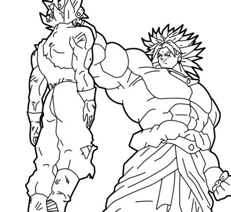 40 amazing dragon ball z broly coloring pages 1. Broly Coloring Pages at GetDrawings | Free download