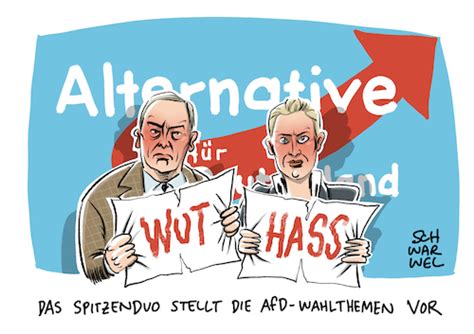 Mehr hat dieser entwurf eines. AfD Wahlprogramm By Schwarwel | Politics Cartoon | TOONPOOL