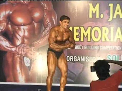 Copy and paste the above code to your website or blog to link to this video. Soldiers Gym Mr India Kamraj Guest Posing - YouTube