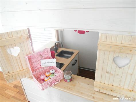 Bett aus paletten selber bauen. DIY HOCH BETT HAUS - miriweber.ch - Kreativ - DIY - Food ...