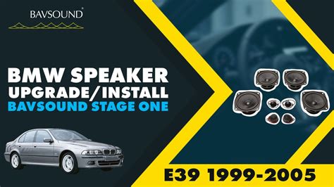 Our long awaited bsw stage 1 for the e90/e91 is finally ready. BMW Speaker Upgrade/Installation | 5 Series (E39) 1999 ...