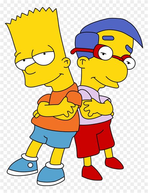 Check out amazing bartsimpson artwork on deviantart. Cool Png Images - Bart Simpson And Milhouse Clipart ...