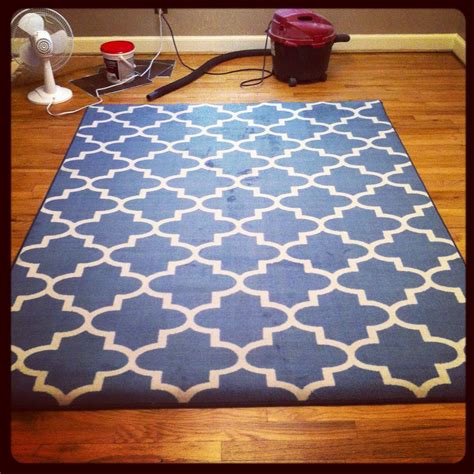 Be it a kitchen mat. Dining room rug from Target...navy in dining room with ...
