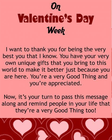 My Valentine's Day Message For You | Good Things Going Around Use these examples to write your valentine a special thank you and happy valentine's day!