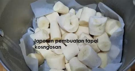 Pembuatan tape termasuk dalam contoh bioteknologi. Laporan Hasil Membuat Tape Singkong dan Tape Ketan dari ...