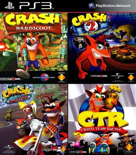 Puedes probar un montón de movimientos arriesgados en los juegos de acrobacias de conducción. 4 juegos en 1 crash coleccion PS3 - Store Play Perú