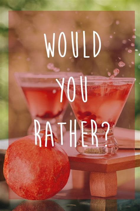There are of course a couple of small games written on the cards but mostly the cards. Would You Rather? | Easy drinking games, Drinking games ...