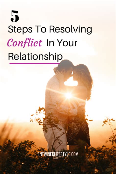 5 Simple Steps To Resolving Conflict In Your Relationship ...