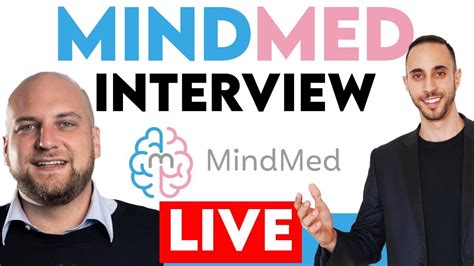 Mind medicine inc (sub voting) (mmedf). MINDMED Interview LIVE with JR Rahn, CEO of MINDMED (NEO ...