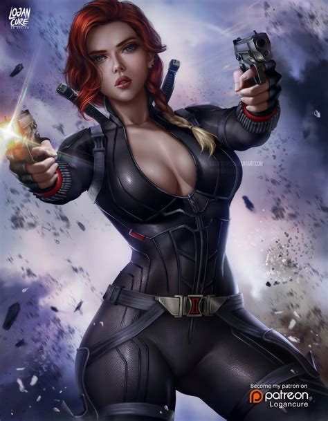 She's just the same is true of black widow. ArtStation - Black Widow, Logan Cure