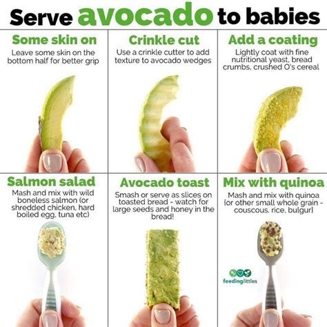 Maybe you would like to learn more about one of these? Learn how to safely serve avocado so that baby can self ...