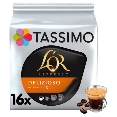 Coffee pods that really hit the spot. Tassimo L'OR Espresso Delizioso Coffee Pods | Ocado