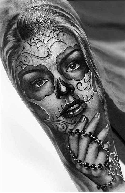 4 данило перейра (опц) португалия 7.5. Katrina | Skull girl tattoo, Sugar skull girl tattoo ...