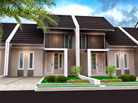 Warna cat orange rumah minimalis tampak depan. Desain Rumah Minimalis Type 45 1 Lantai Terbaru 2015 ...