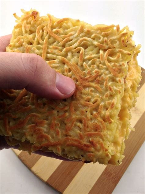 Inspired by traditional japanese ramen, but on the table in under an hour. The Ramen Noodle Grilled Cheese Sandwich | DudeFoods.com