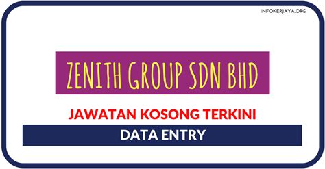 Provision of fpso perintis decommissioning and towage. Jawatan Kosong Terkini Zenith Group Sdn Bhd • Jawatan ...