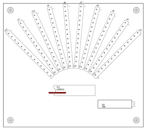 A circuit of measurement of level based on a typical application of national. Pin em Vu meter