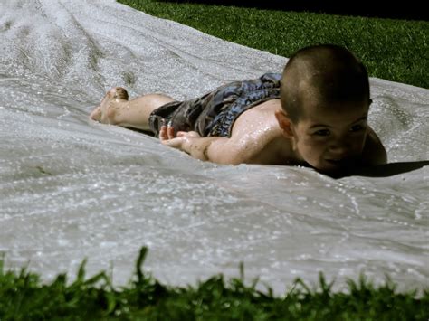 We spent over 40 hours researching and testing 12 different types of slip n slides and found that length, durability, and material. Abundant Fruit & Olive Shoots: Homemade Slip n' Slide