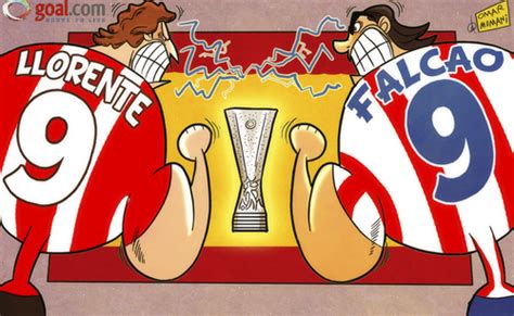 The best images from the european matches featuring liverpool, tottenham and newcastle. 2011-2012 Europa League Final By omomani | Sports Cartoon ...