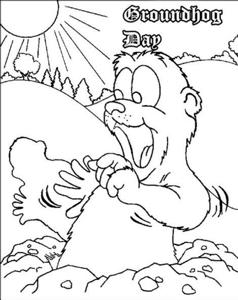 Maybe you would like to learn more about one of these? Groundhog Day Printable Coloring Pages at GetColorings.com ...