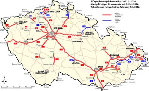 Po rozdzieleniu czechosłowacji, czechy jako republika istnieją od 1993 czechy graniczą z 4 państwami: Czechy | Portal Promocji Eksportu | Transport w Czechach