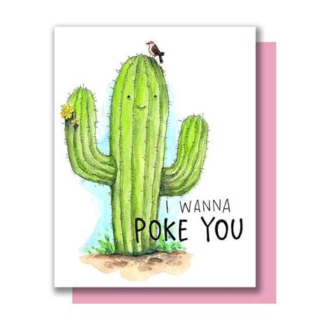 Картинки с надписью «love» (45 фото). I Wanna Poke You Saguaro Cactus Valentine Love Card | Etsy ...