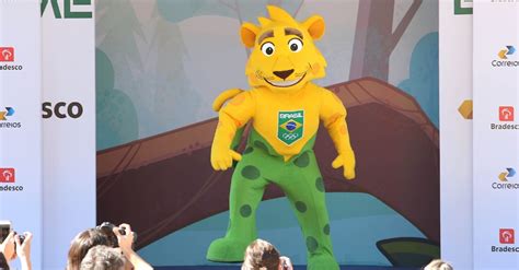 Moeda da olimpíada mascote vinicios moeda não circulada retirada em numismática. Lançamento do mascote do Brasil na Rio-2016 - BOL Fotos ...