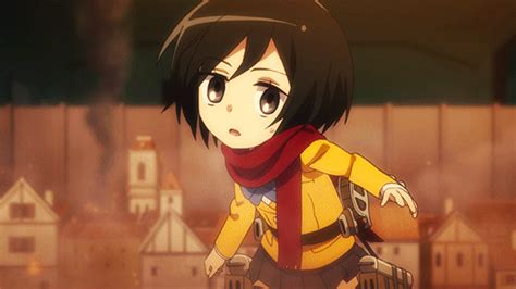 With tenor, maker of gif keyboard, add popular attack on titan animated gifs to your conversations. mikasa ackerman gifs | WiffleGif