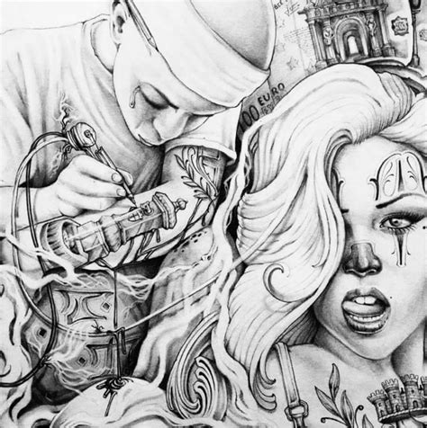 See more of chicano and prison art/drawings/tattoos on facebook. Pin by Alex Ruiz on sleeve work | Chicano art tattoos ...