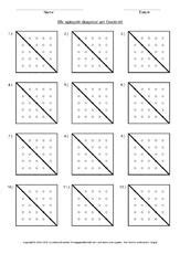 Geobrett vorlagen haben den vorteil, dass sie nur selten langweilig werden können, weil man so viel mit ihnen machen kann: Geobrett Vorlage diagonal 1.pdf | Mathe, Frontalunterricht ...