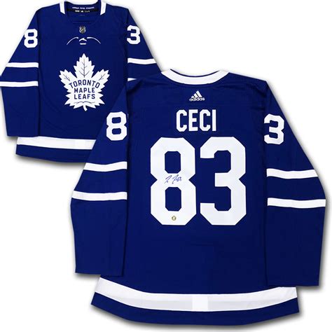 Borndec 21, 1993 in ottawa, ontario. Cody Ceci Autographed Toronto Maple Leafs adidas Pro ...