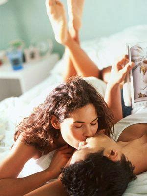 Good morning kiss in bedroom. 50 Good Morning Quotes for Him | herinterest.com