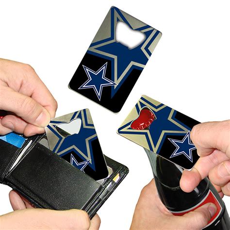 Congratulations to the kansas citfy chiefs on their stunning super bowl victory over the san francisco 49ers in 2020. Dallas Cowboys Credit Card Style Bottle Opener NFL NEW ...