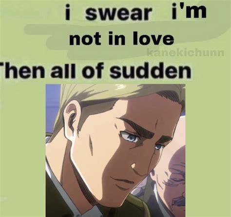 Check spelling or type a new query. Erwin smith meme in 2021 | Attack on titan anime, Funny ...