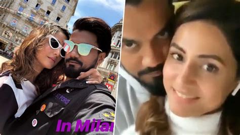 Today hina khan is well recognized name for everyone of us. Hina Khan's Cosy Pictures With Boyfriend Rocky Jaiswal in ...