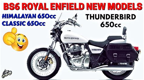 The new models feature a host of changes like alloy wheels, led drls and more. BS6 Royal Enfield Thunderbird 650cc, Classic 650cc ...